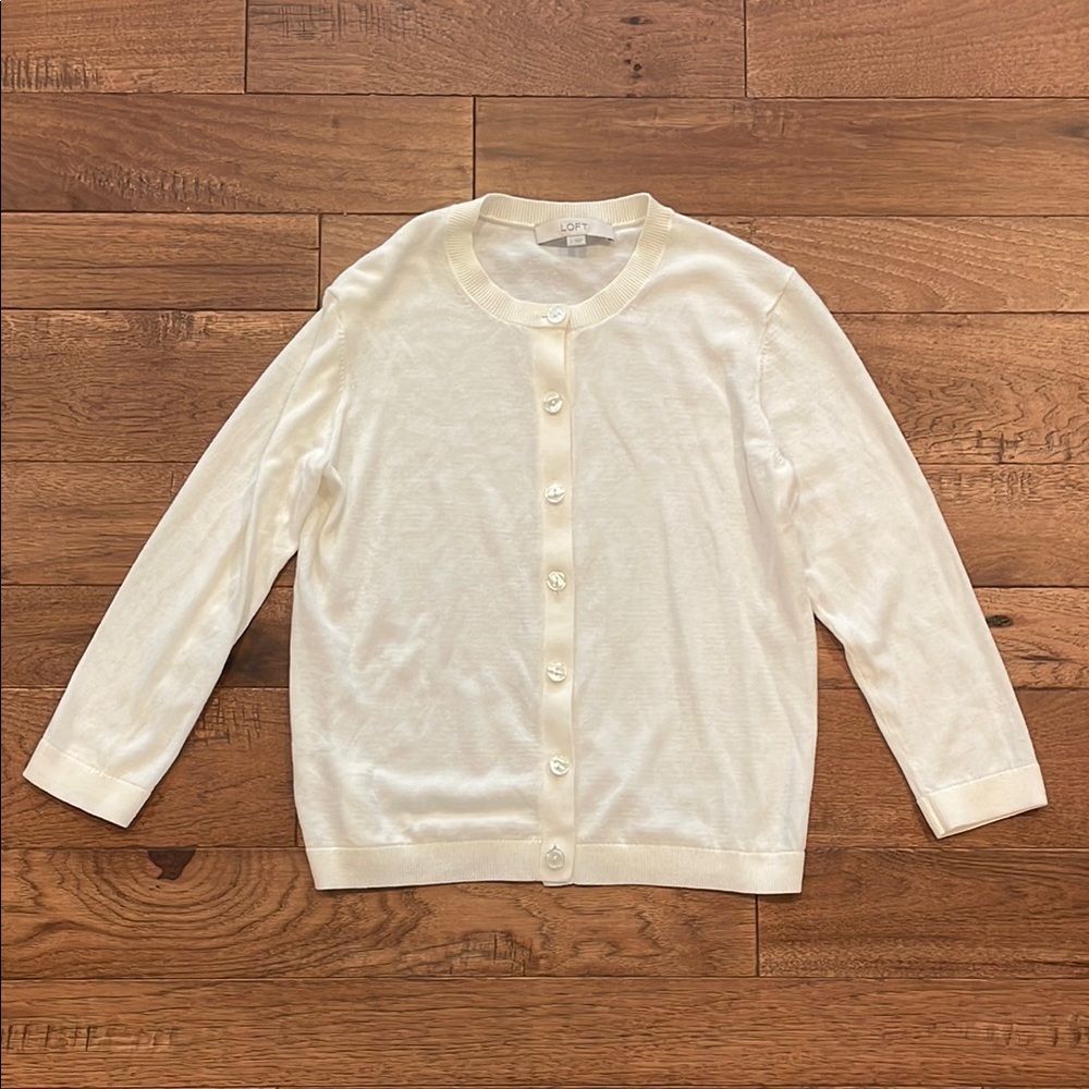 Loft Women’s Long-Sleeve Button-up Cardigan - Size S